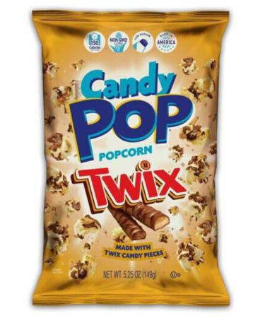 Buy 3 x Candy Pop Popcorn - Canadian Chocolate Popcorn 149g (Oreo Snickers Twix) + Heartforcards Shipping Protection - International Shipping Available - Buy Online on SooperMarket.com