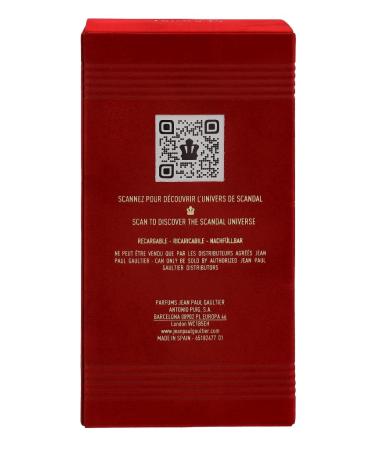 Jean Paul Gaultier Scandal Le Eau de Parfum Intense Refillable Spray for Men 3.4 Ounce - Buy Online on SooperMarket.com
