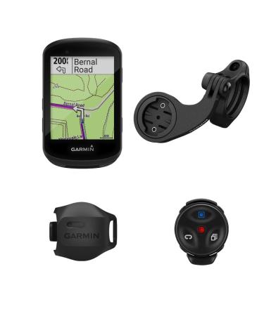 Garmin Edge 530 Mountain Bike Bundle, Performance GPS Cycling/Bike Computer with Mapping, Dynamic Performance Monitoring and Popularity Routing, Includes Speed Sensor and Mountain Bike Mount Mountain Bike Bundle GPS Bike Computer