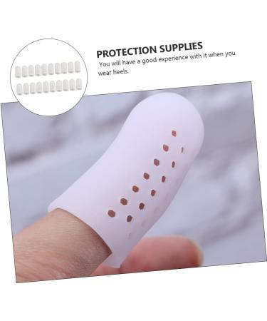Lurrose 10 Pairs Anti-wear High Heel Protectors & Toe Cushions - Silicone Gel Bunion Sleeve Protection Tools - Buy Online on SooperMarket.com