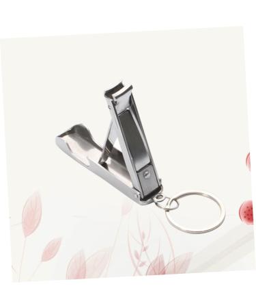 FOMIYES Stainless Steel Nail Clippers Stainless Steel Keychain Stainless Steel Bottle Opener Key Chain Fold - Buy Online on SooperMarket.com