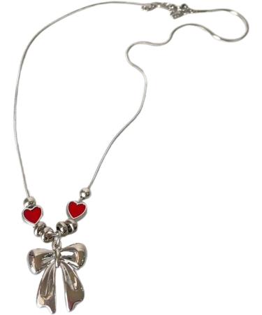 Oralgo Heart-Butterfly Necklace | Handmade Adjustable Choker & Collarbone Chain | Perfect Gifts for Women - Buy Online on SooperMarket.com