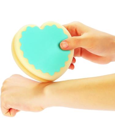 Waxing Sponge Painless Hair Removal Depilation Sponge Painless Hair Removal Women Waxing Polishing Buffing Sponge Hair Removal Pad Depilatory Skin Care Tool(Love) - Buy Online on SooperMarket.com