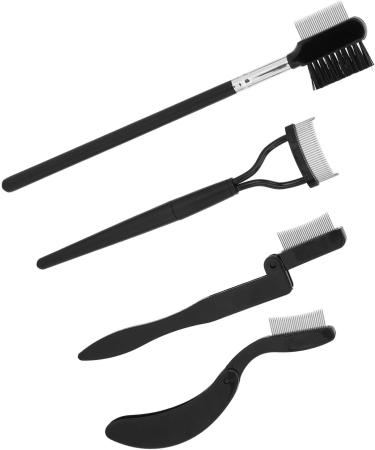 Verdant Touch Eyebrow Comb Folding Eyebrow Comb Eyelash Separator Brush 4 Pieces Portable Makeup Tool for Girls Women - Buy Online on SooperMarket.com