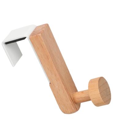 Alipis Wood Cupboards Hat Home Door Hooks Hats Key Coat Hanging Wooden Iron Bedroom Hook Umbrella Punch