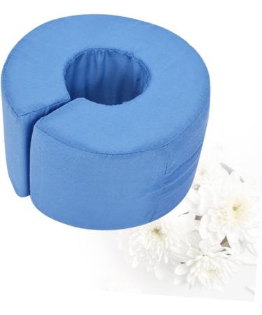 Healeved 2pcs Pad Sponge Mats for Floors Hand Sponge Pad Prone-head Floor Pillow Bedsore Mat Rest Bolster Mat Sponge Mattress Topper Foam Ankle Pillow Twin Pillow Baby Pillow Foot mediumx2pcs Bluex2pcs - Buy Online on SooperMarket.com