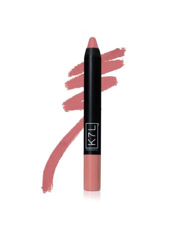 Nude Pink Lipstick Crayon - Matte Finish - K7L Pink Cloud - Buy Online on SooperMarket.com