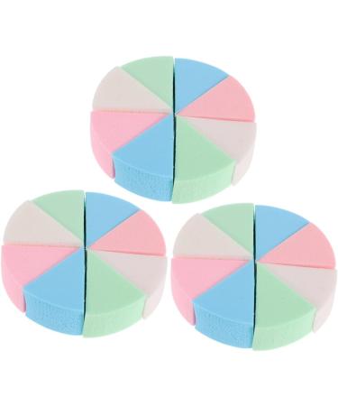minkissy 9 Sets Triangular Sponge Puff Makeup Sponge Emulsion Girl Wedge Shape - Buy Online on SooperMarket.com