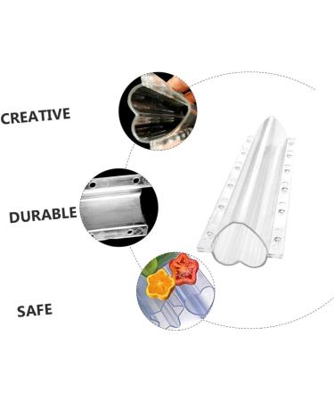 SUPVOX Tools 12 Pcs Vegetable Shaping Fruit Watermelon Shaped Cucumber Mushroom Toaster Oven Transparentx4pcs 20x6.5cmx4pcs - Buy Online on SooperMarket.com