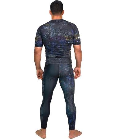 SHOGUN Fight Rash Guard BJJ MMA Premium Jiu Jitsu Grappling Compression Shirt - Large - Buy Online on SooperMarket.com