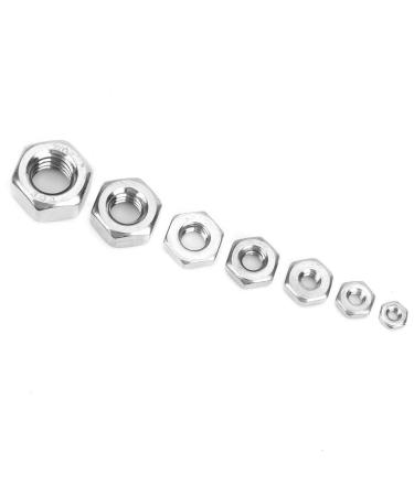 Nuts Hex Nuts Stainless Steel 360pcs Stainless Steel Hex Nuts Coarse Thread American System UNC Nuts Fasteners - Buy Online on SooperMarket.com