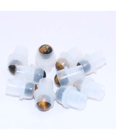 10 Natural Gemstone Roller Balls for Essential Oils - Polished Healing Crystals Compatible with 5ml & 10ml Bottles - Buy Online on SooperMarket.com