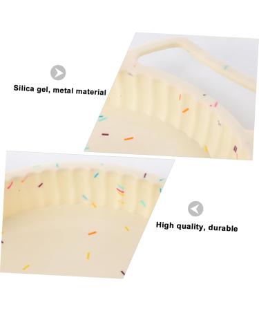 MAGICLULU 1pc Cake Mold Silicone Molds for Chocolate Silicone Cupcake DIY Bread Mold Donut Mold Silicone Chocolate Mold Silicone Bakeware Round Bread Pan Baking Tin Silica Gel Pattern - Buy Online on SooperMarket.com