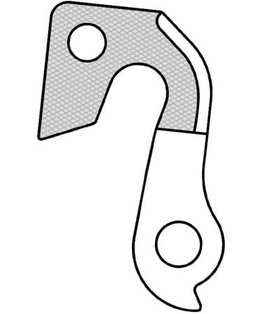 Derailleur Hanger 94 for GT Aggressor, Avalanche, KHS, Timberline, Kestrel, Kettler, Mongoose - Replacement Part - Buy Online on SooperMarket.com