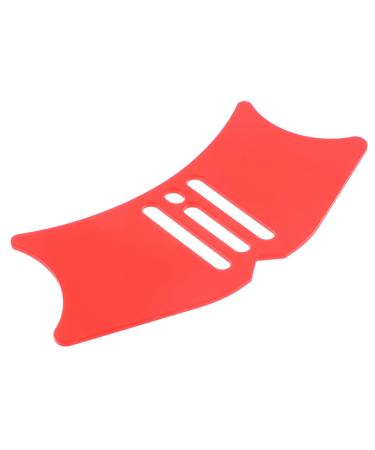 Baluue Eyeliner Eyelash Shield Eyelash Applicator Tool Women Eyeliner Stencils Red 10.3x3.8cm Red