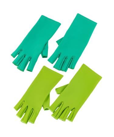 Healeved 6 Pairs Mitts Nail Art Tools Crochet Half Finger Gloves Sewing Tool Kitchen Trolley Manicure Tools Sewing Gloves for Women Crochet Hooks Crochet Tools Spandex Safety Mask Hand Work - Buy Online on SooperMarket.com