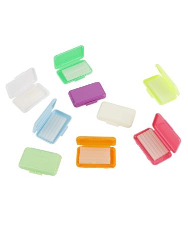 10 Box Dental Flavored Relief Wax - Fruit Scented Gum for Oral Irritation | International Shipping - Buy Online on SooperMarket.com
