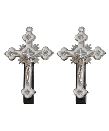 JSGHGDF Hair Clip for Teens Girl Gothics Hairclip Bobby Pin Duckbill Clip Metallic Hair Barrettes for Women Side Bangs
