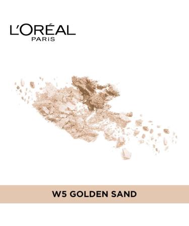 L'Or al Paris Powder Foundation Light Texture for a Flawless Finish True Match Pressed Powder Foundation 5W Golden Sand 5W - Golden Sand 9 g (Pack of 1) - Buy Online on SooperMarket.com