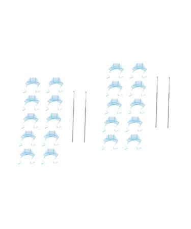 FRCOLOR 44 Pieces Disposable Highlighter Cap Hair Dye Cap Hair Highlighting Hat Salon Hair Cap Tools for Colouring Hair Hats Hair Dye Hairdressing Hat Sports