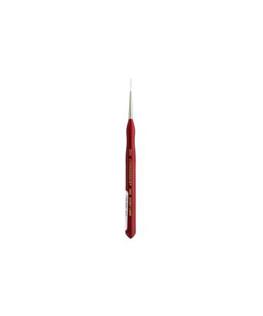 Connoisseur White Taklon Brush Mini Det Script20/0