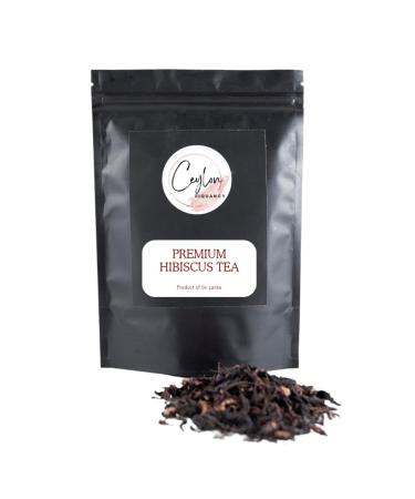50g Dried Hibiscus flower | Hibiscus Cocktail Garnish | Hibiscus tea loose leaf | dried hibiscus flowers edible | dried flowers for crafts | dried flower petals | Drink Garnish (50g)