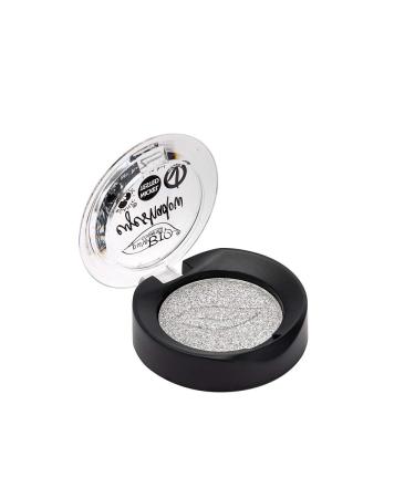 Purobio Compact Cheeky Coral Marbled Blusher For the perfect glow multitonal powder color apricot cheek HEAT gel formula water-based color pigment glossy-gloss finish rose flash No. 23 silver 1 piece (1 Pack)