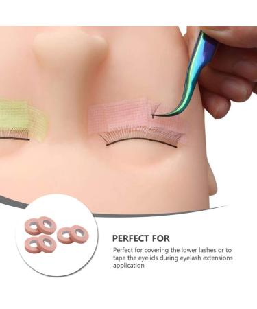 FRCOLOR Eyelash Tape - 6 Rolls Micropore Fabric for Eyelash Extensions | Colored Duct Tape & Non-Woven Adhesive Lash Pads - Buy Online on SooperMarket.com