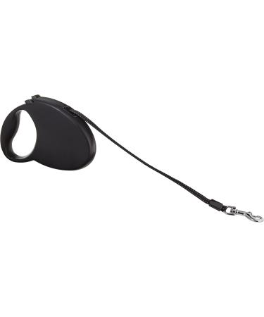 Amazon Basics Retractable Dog Leash - Small Black | Durable Ergonomic & Perfect for Travel - International Shipping Available - Buy Online on SooperMarket.com