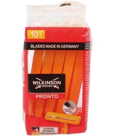 Wilkinson Pronto Disposable Razors for Men - 30 Pack (3 x 10 Pieces) | International Shipping Available - Buy Online on SooperMarket.com