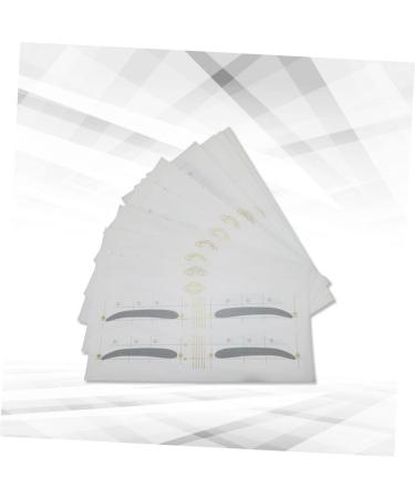 Beavorty 36 Pcs 48 Diy Eyebrow Stencil Eyebrow Grooming Stencils Non Woven Quick Eyebrow Sticker Card - Buy Online on SooperMarket.com