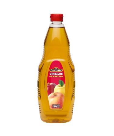 La Costena Vinagre de Manzana 12 x 1050ml Case/Mexican Apple Cider Vinegar (Pack of 12)