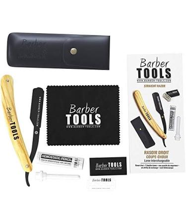 Premium Barber Tools: Versatile Razor with Interchangeable Blades & Complete Set - Buy Online on SooperMarket.com