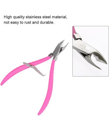 Professional Stainless Steel Cuticle Nipper for Manicures - Dead Skin Scissors Nail Art Tool - Buy Online on SooperMarket.com