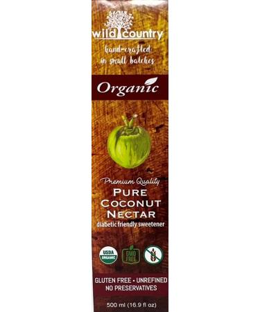 Wild Country Organic Coconut Nectar 16.9 Fl Oz - Sweetener & Sauce - Buy Online on SooperMarket.com