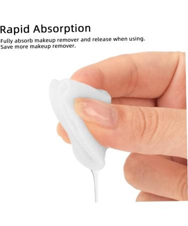 PLAFOPE Round Makeup Sponge nail polish remover round make up accessories household makeup remover cleaning pad Make Up Sponges - Buy Online on SooperMarket.com
