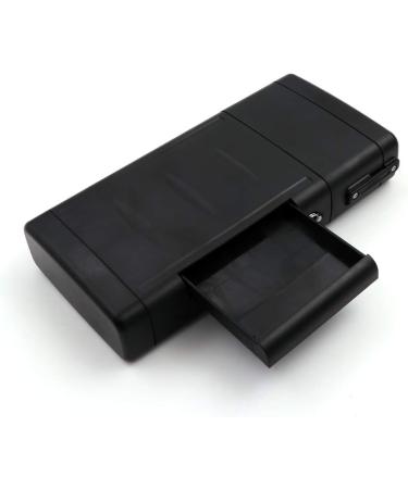 CUESOUL ANTIE Hard Dart Case - Holds 6 Steel/Soft Tip Darts, Extra Tips, Shafts & Flights - Durable Solid Black Design - Buy Online on SooperMarket.com