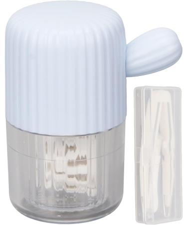 Contact Lens Cleaner - Portable Mini Wash Box for Home Use (Blue) | Travel-Friendly Lens Care - Buy Online on SooperMarket.com