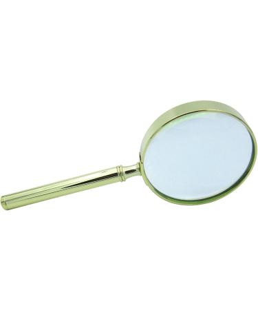 65mm 30X Handheld Glass Shatterproof Reading Magnifier for Seniors and Kid Lens Metal Handle Handheld Glass 30x - Buy Online on SooperMarket.com