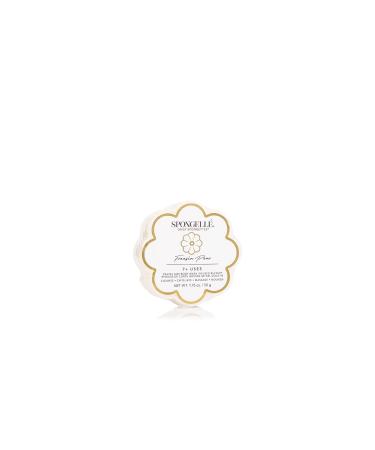 Spongelle Soap Sponge - Daisy Collection Spongette - Freesia PEAR 1.75oz - Spongelle Body Wash Infused Sponge Spongell Sponge Soap Soap Sponge for Shower (Freesia Pear)