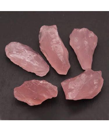for 100G Natural Raw Pink Rose Quartz Crystal Rough Stone SpecimenCrystal Love Natural Stones and Minerals Fish Tank Stone FUZEGRDLI 2-4pcs - Buy Online on SooperMarket.com