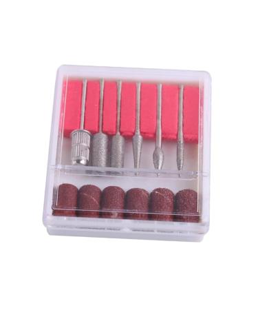 minkissy 1 Set Set Simple Designs Durable Nail Set Manicure Tool Kit Nail Drill for Gel Nails Nail Drill Sanding Bands Nail Polishing Bit Sanding Ring Bands Nail Polishing Tool File medium Assorted Color