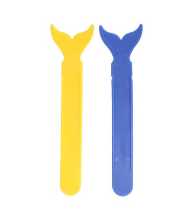 2Pcs Tongue Scraper Tongue Tip Exerciser Trainer Portable Kids Plastic Oral Tongue Muscle Strength Training Tool Oral Care