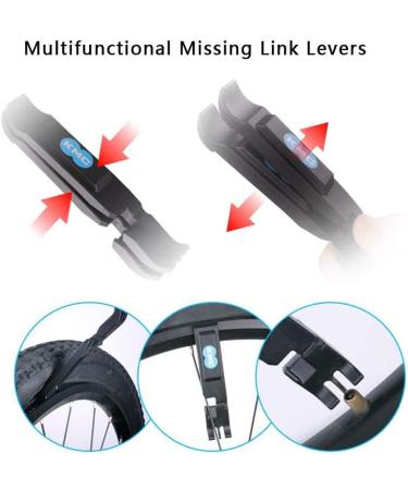 4 Pairs Bibike KMC Missing Link 6-12 Speed Quick Link - Silver - Buy Online on SooperMarket.com