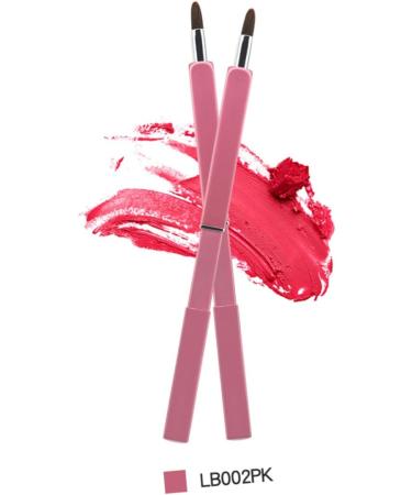 Didiseaon 2pcs Lipstick Brush Lip Applicator Wands Lip Brush Applicator Cosmetics Lip Brush Make up Applicators for Face Makeup Brush Tool Portable Travel Lip Gloss Brush Pink 9.3*1cmx2pcs Pinkx2pcs - Buy Online on SooperMarket.com