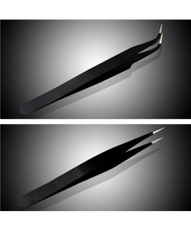 Dajidafu Stainless Steel Nail Art Tweezers Clamping Tools Professional Simple Small Rhinestone Picker Picking Tweezer Hand Tool - Buy Online on SooperMarket.com