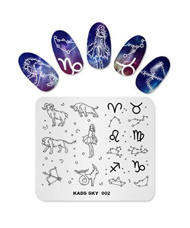 Nail Stamping Plate Cartoon Theme Image Design Templates Cute Animal Models Pattern Manicure Printing DIY Nail Art Tools SK002