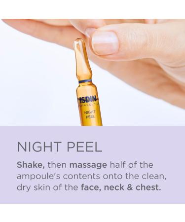 ISDIN Isdinceutics Night Peel (10 ampoules) | Exfoliating Facial Promoting Cell Turnover serum 10 Ampullen - Buy Online on SooperMarket.com