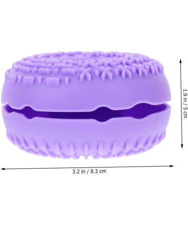 minkissy Cleanser Makeup Brush Make up Purple Cleaner Silica Gel - Buy Online on SooperMarket.com