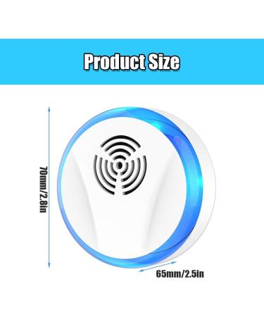 Yangun Ultrasound Pest Control - 4 Pack Electronic Insect Repellers for Mosquitoes Mice & Spiders | Safe Indoor Protection - Buy Online on SooperMarket.com